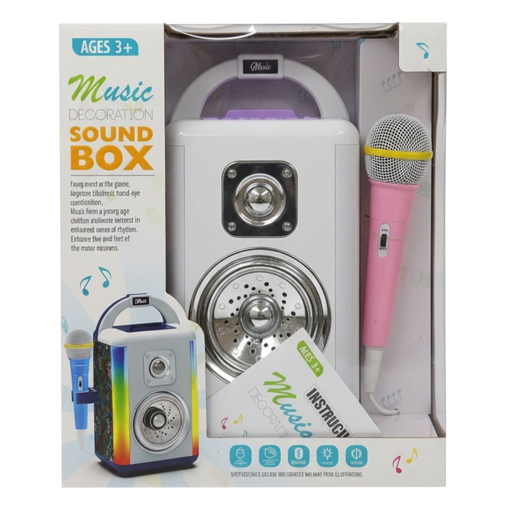 Canem Kutulu Mikrofonlu Müzik Kutusu 12 6006