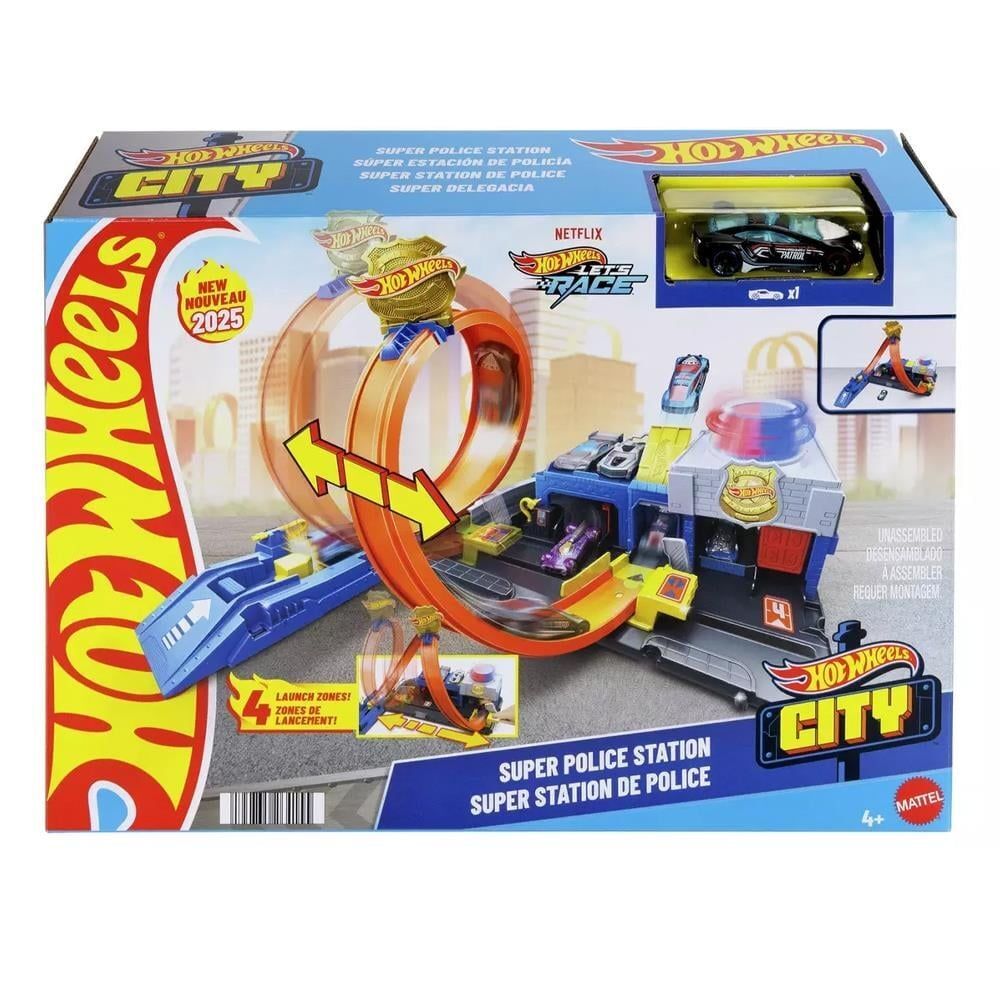 Mattel Hot Wheels Polis İstasyonu JBM71