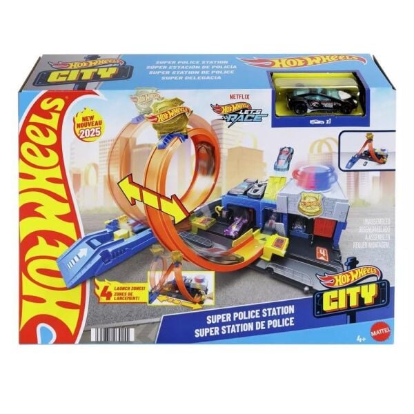 Mattel Hot Wheels Polis İstasyonu JBM71