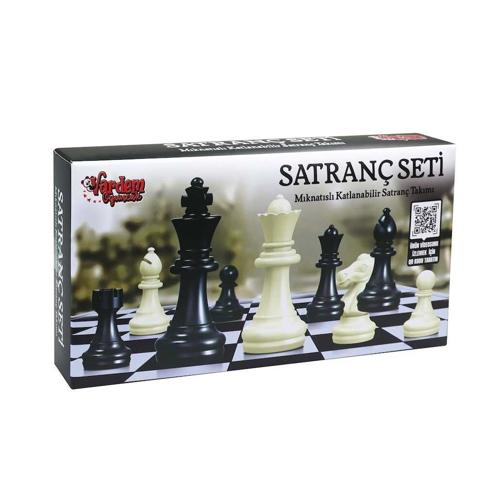 Vardem Mıknatıslı Katlanabılır Satranc