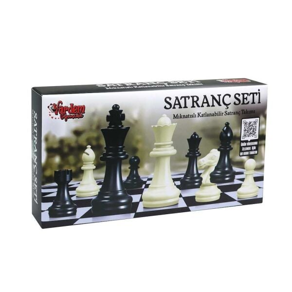 Vardem Mıknatıslı Katlanabılır Satranc