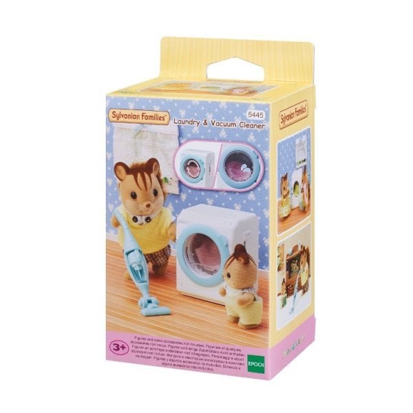 Adore Sylvanian Families Çamaşır Makinesi Ve Elektrik Süpürgesi 5445