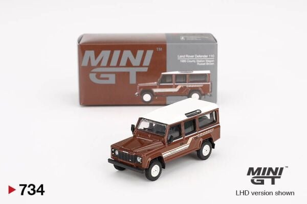 Mini GT 1/64 Land Rover Defender 110 1985
