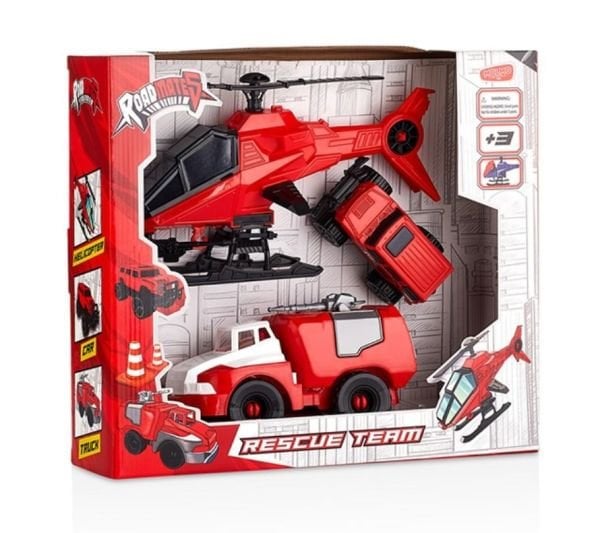 Molmo Roadmates 3'Lü Aksiyon İtfaiye Seti ML441