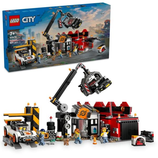 Lego Hurdalık ve Arabalar 60472
