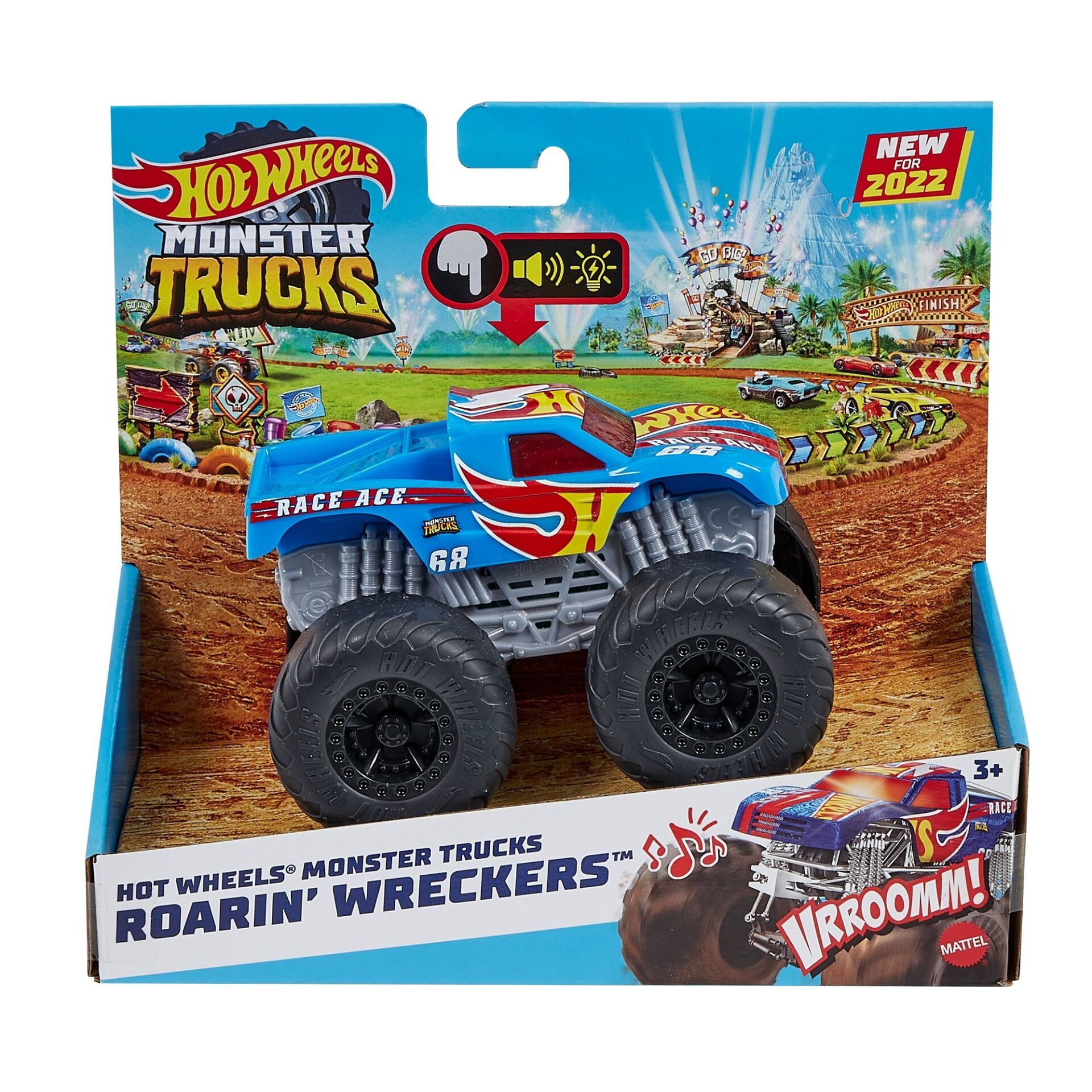 Mattel Hot Wheels Monster Trucks Kükreyen Arabalar HDX60