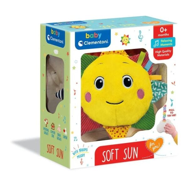 Clementoni Müzikli Pelüş Güneş 17795