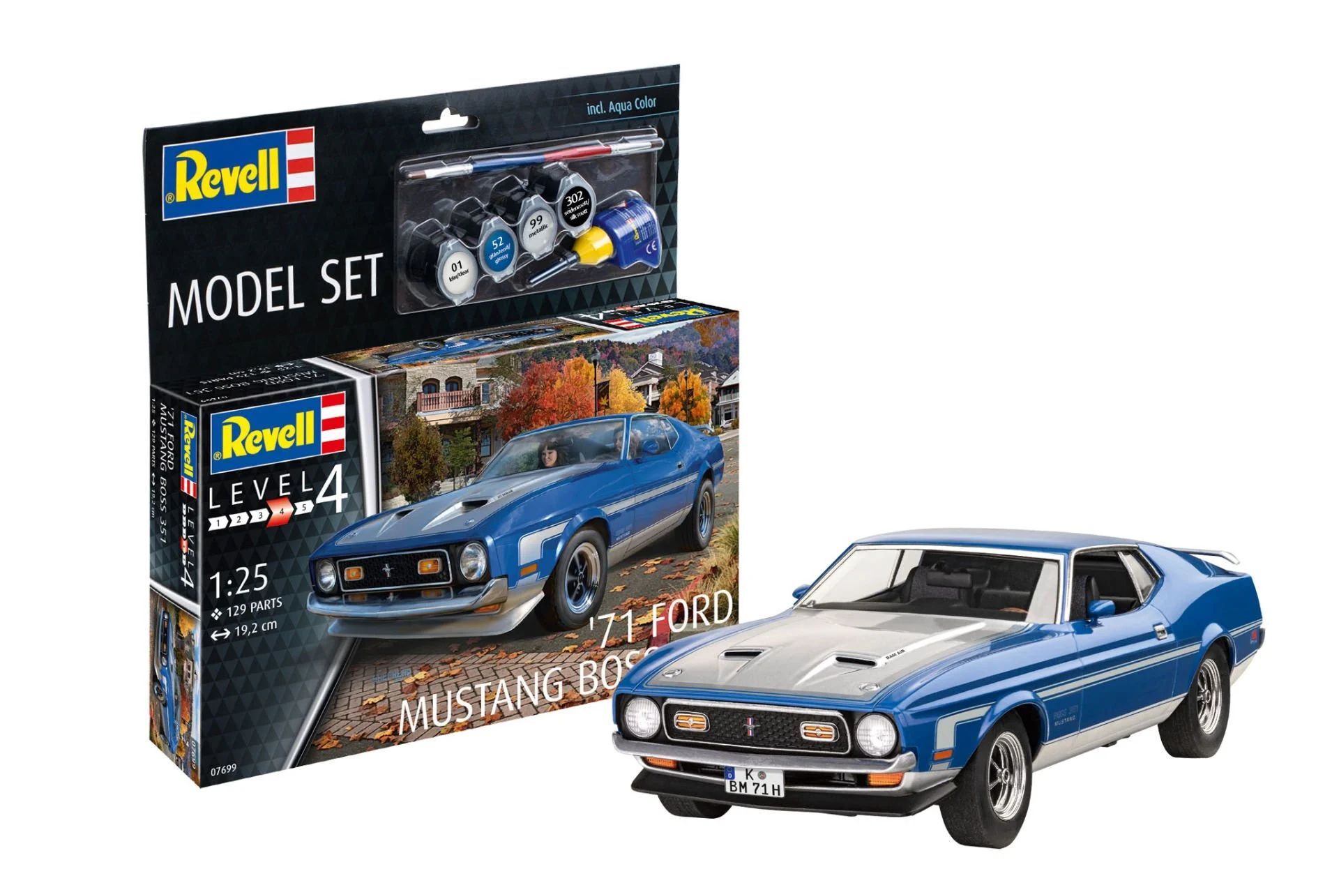 Adore Revell M Set 71 Mustang Boss 351