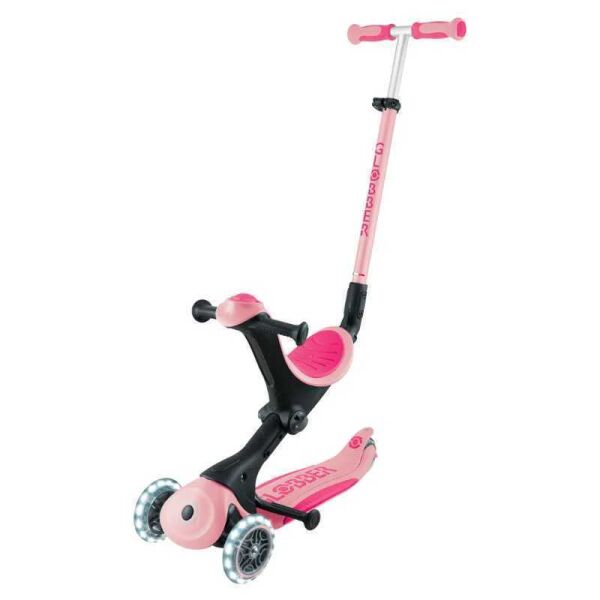 Isabel Go Up Deluxe Işıklı Scooter Pastel Pembe
