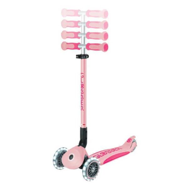 Isabel Go Up Deluxe Işıklı Scooter Pastel Pembe