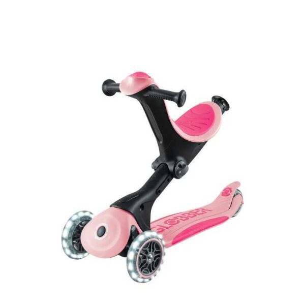 Isabel Go Up Deluxe Işıklı Scooter Pastel Pembe