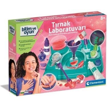 Clementoni Bilim ve Oyun Tırnak Labaratuvarı 64471