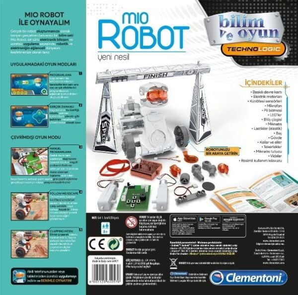 Clementoni Robotik Lab Mio Robot 64957