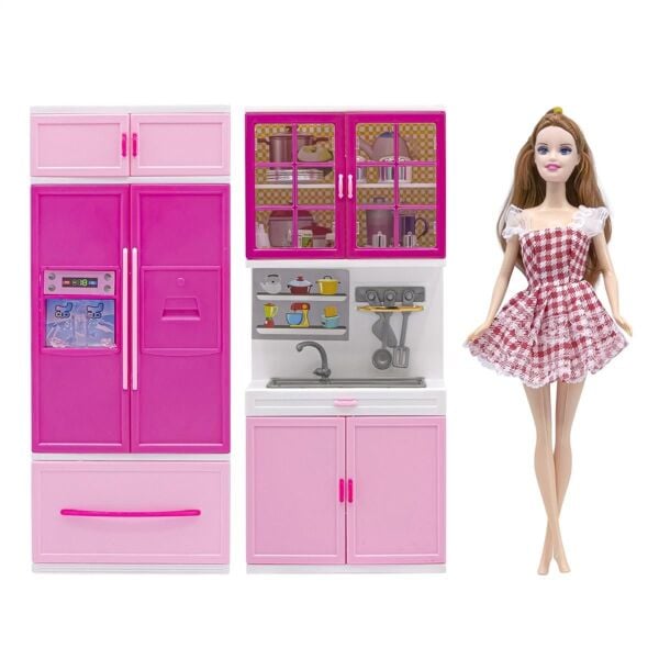 Oydaş İlk Mutfak Setim Buzdolabı Bebekli 02369