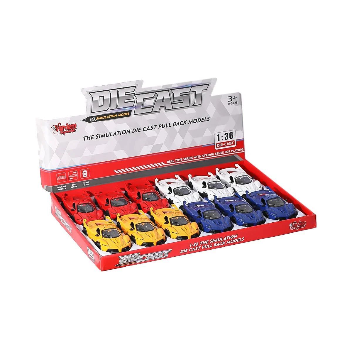 Vardem Çek Bırak Işıklı Müzikli 1:36 Spor Araba SR