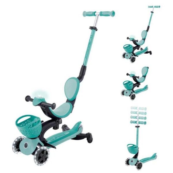 Isabel Go Up Baby 360 Işıklı Scooter Koyu Mint