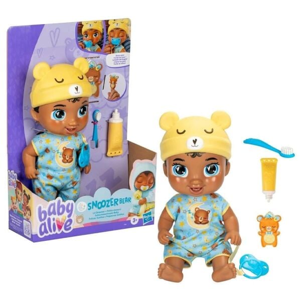 Hasbro Baby Alive Lil Dreamer Blkh Snoozer F9967