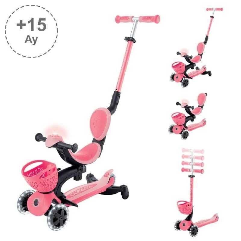 Isabel Go Up Baby 360 Işıklı Scooter Koyu Pastel P