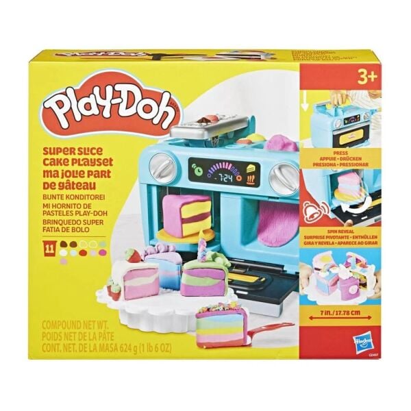 Hasbro Play Doh Super Slice Cake Playset G0497