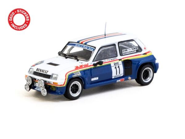 Tarmac 1/64 Renault 5 Turbo Rally Costa Brava 1985