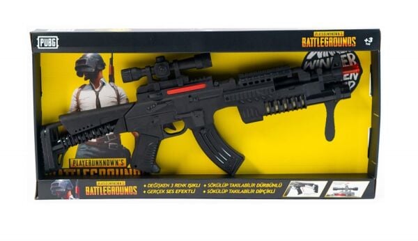 Mega Pupg Komando Tüfeği Sesli Işıklı