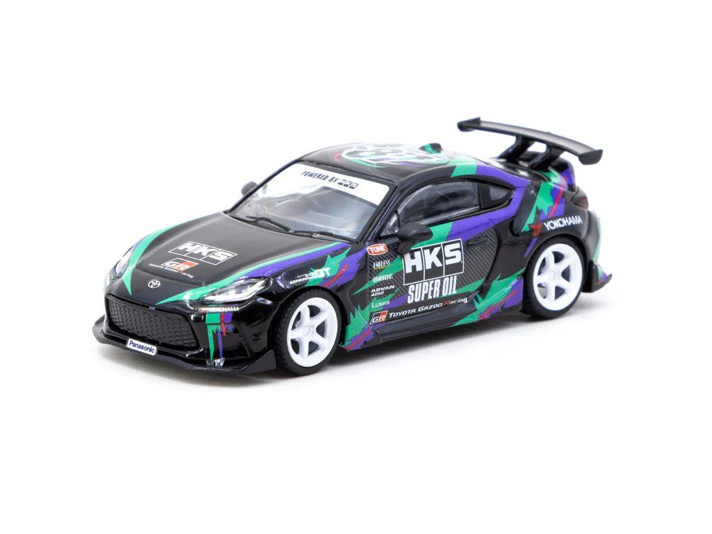 Tarmac 1/64 HKS Toyota GR86 Black
