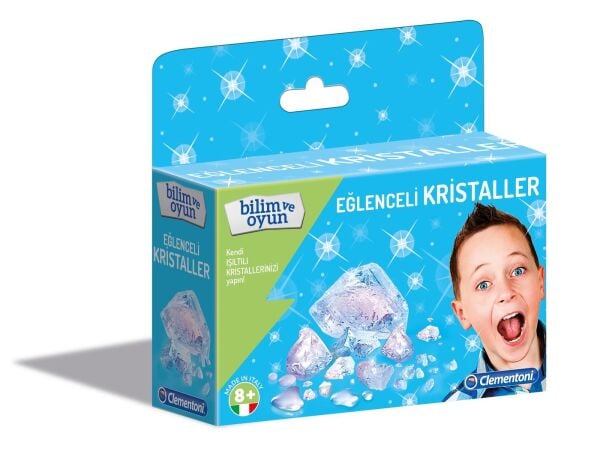 Clementoni Bilim ve Oyun Işıltılı Kristaller Mini Set 64965
