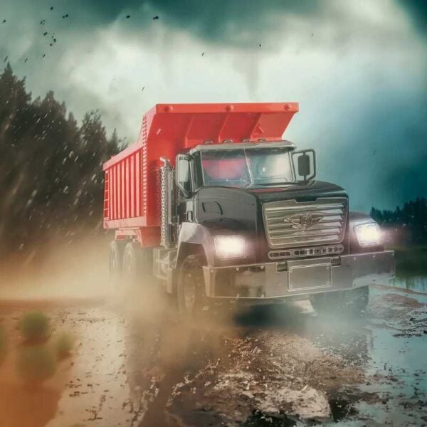 Isabel Uzaktan Kumandalı Damperli Kamyon