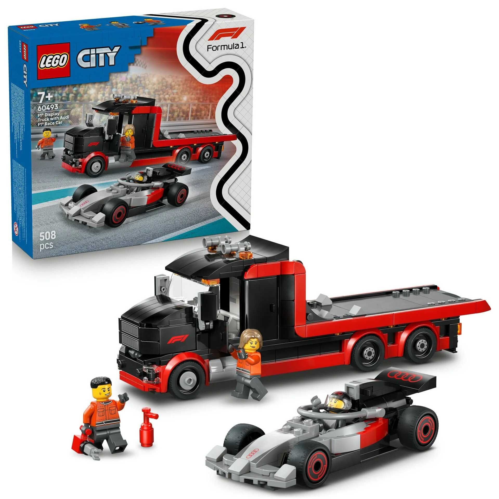 Lego City F1 Audi Truck 60493