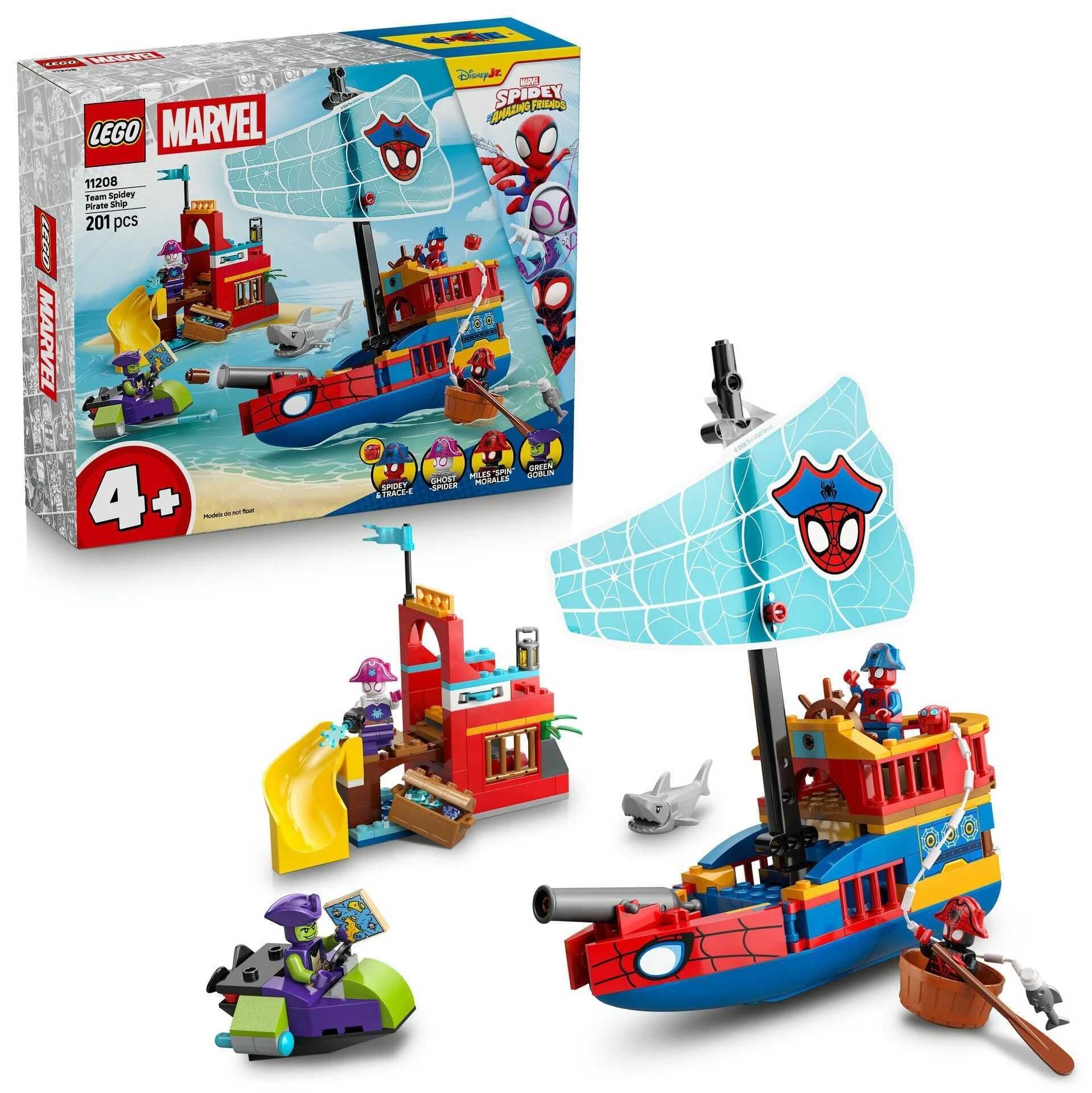 Lego Spidey Takımı Korsan Gemisi 11208