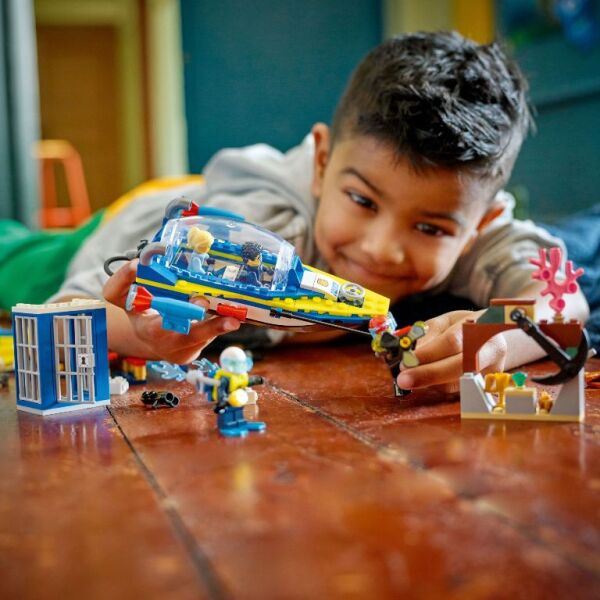 Lego City Su Polisi Dedektif Görevleri 60355