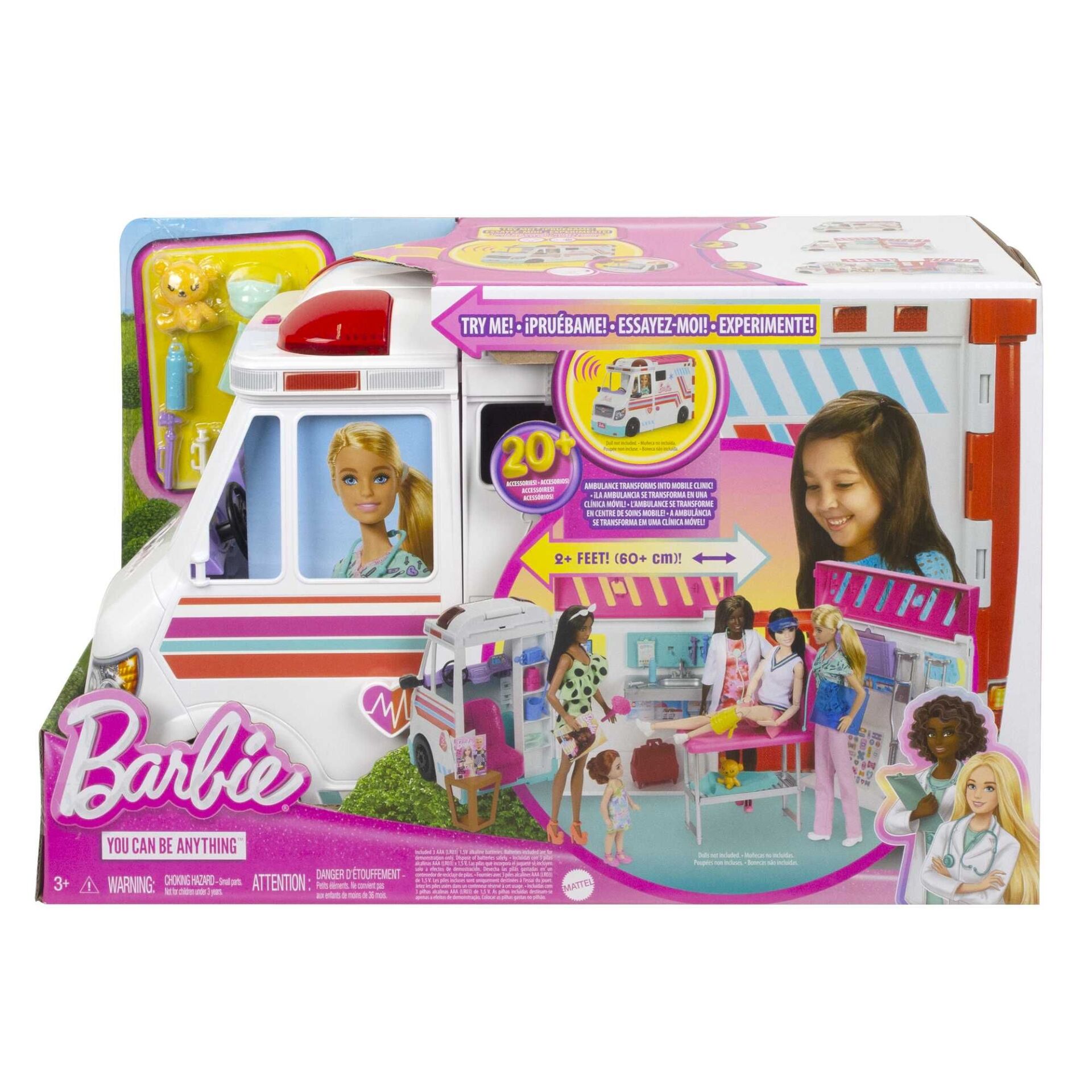 Mattel Barbienin Yeni Ambulansı HKT79