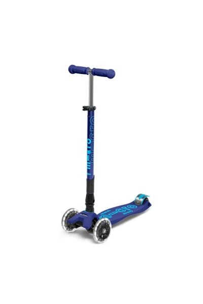 Maxi Micro Deluxe LED Foldable Navy Blue MMD099
