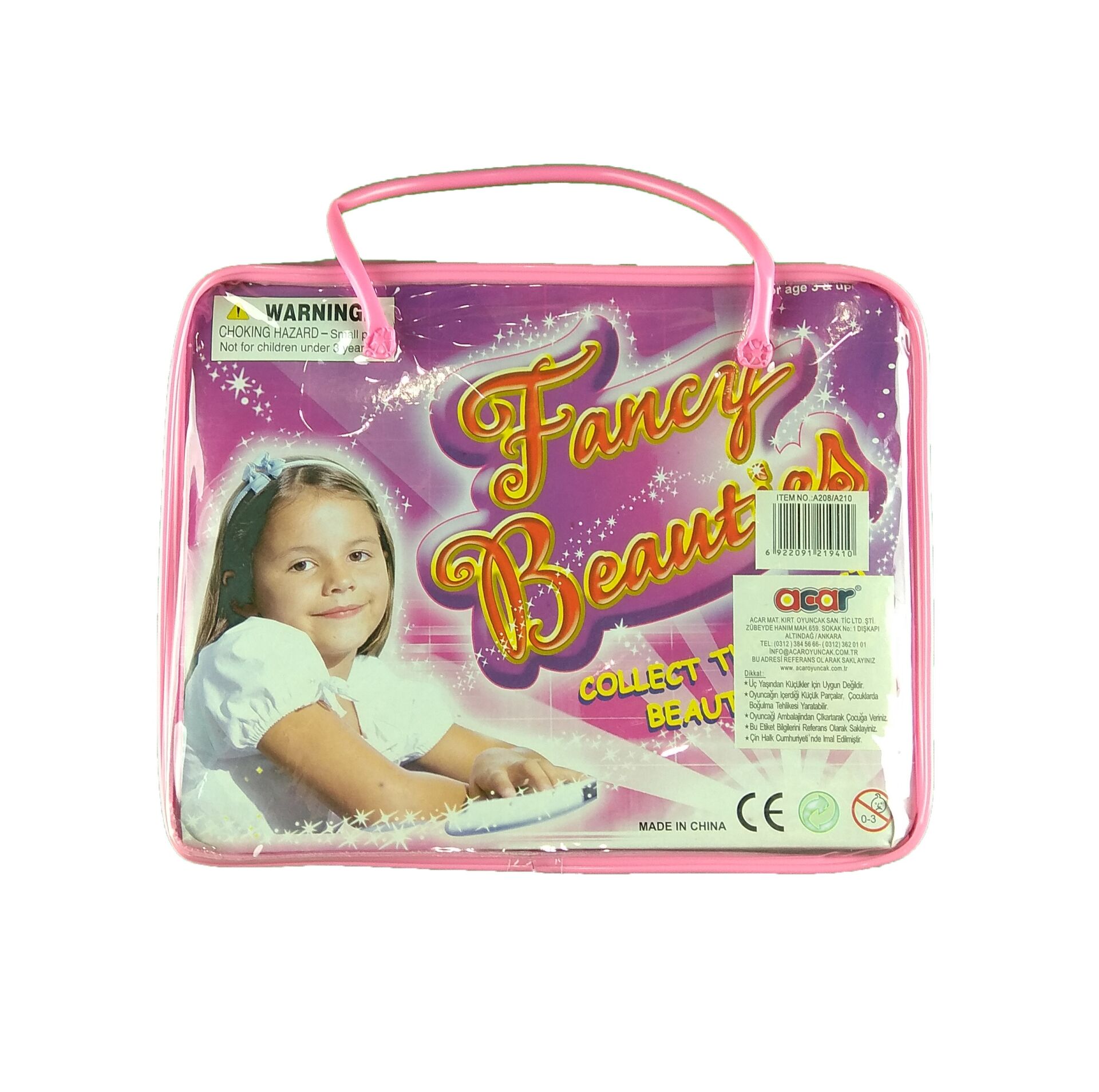 Acar Çantalı Güzellik Seti 9 Parça A208/A210