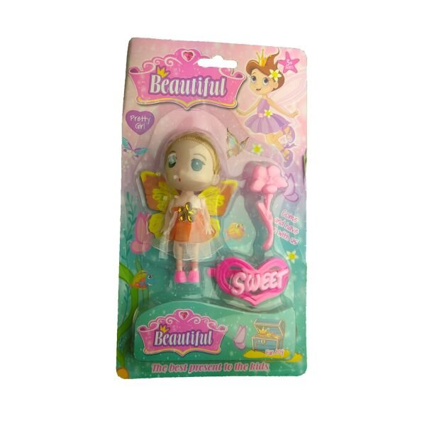 Canem Kartela Aksesuarlı Melek Bebek 999-3F