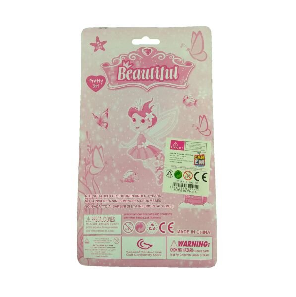 Canem Kartela Aksesuarlı Melek Bebek 999-3F