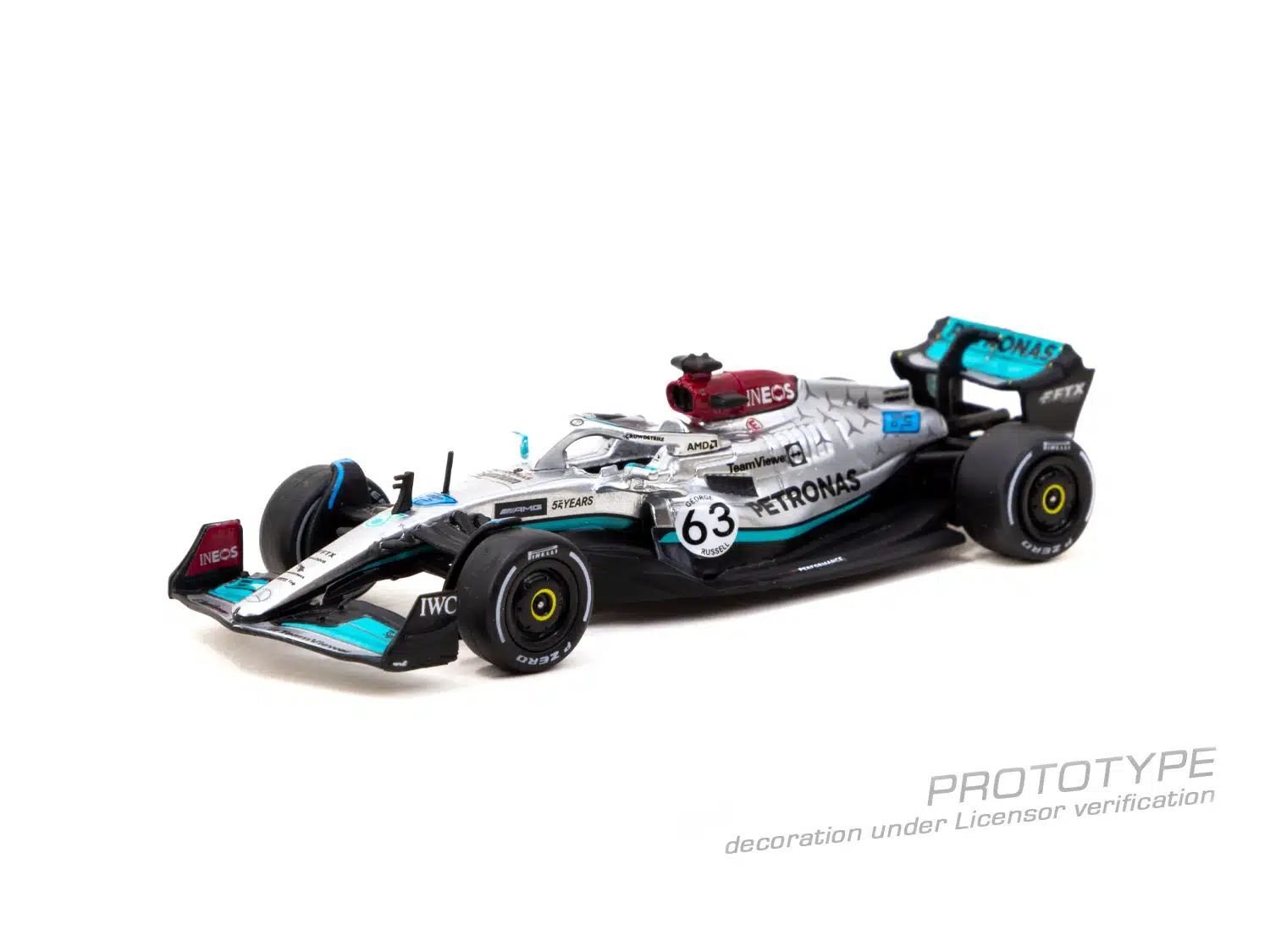 Tarmac X iXO Models 1/64 Mercedes AMG F1 W13