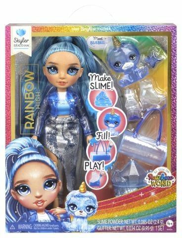 Adore Rainbow High Skyler Parlak Slime 120216