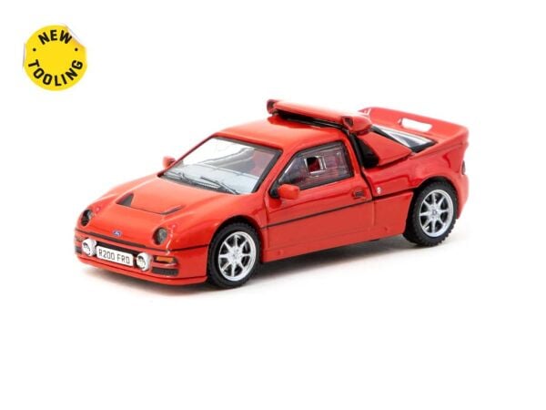 Tarmac 1/64 Ford RS200 RED