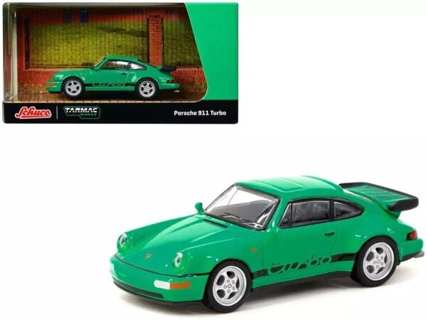 Tarmac 1/64 Porsche 911 Turbo Green