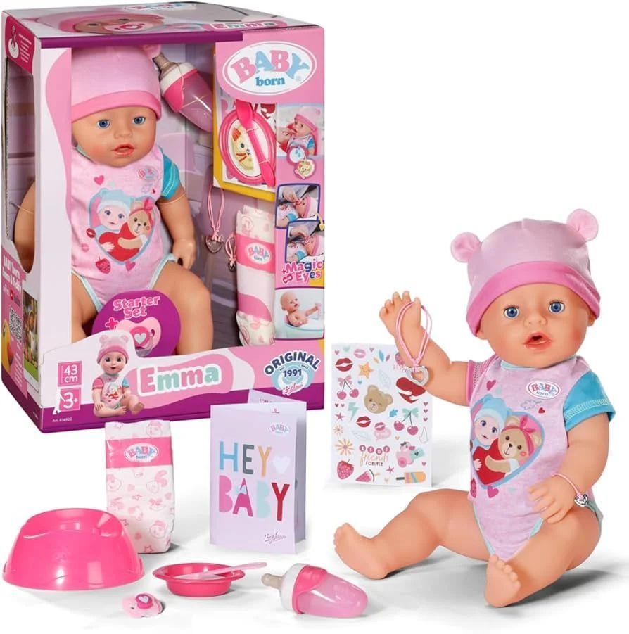 Adore Baby Born 43cm Emma Bebeği 834800