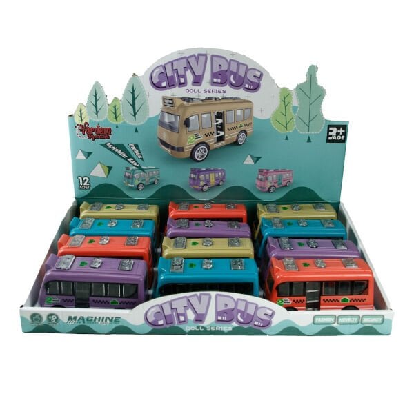 Vardem Kapıları Açılan Renkli Otobüs JW567-043