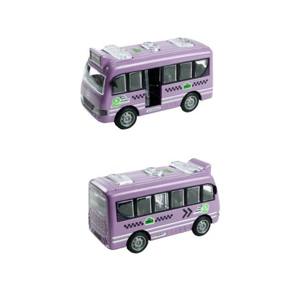 Vardem Kapıları Açılan Renkli Otobüs JW567-043