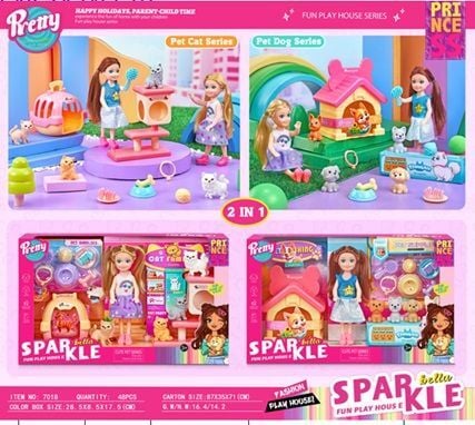 Seher Bella Sparkle Kedi Maması Köpek Teması 7018