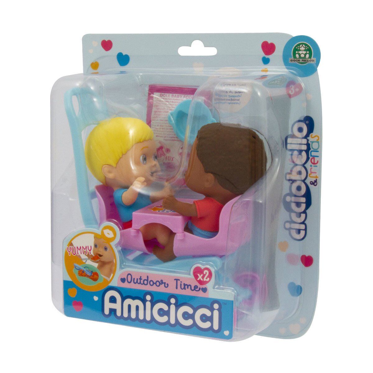 Giochi Preziosi Cicciobello İkili Bebek Arabası CC019000