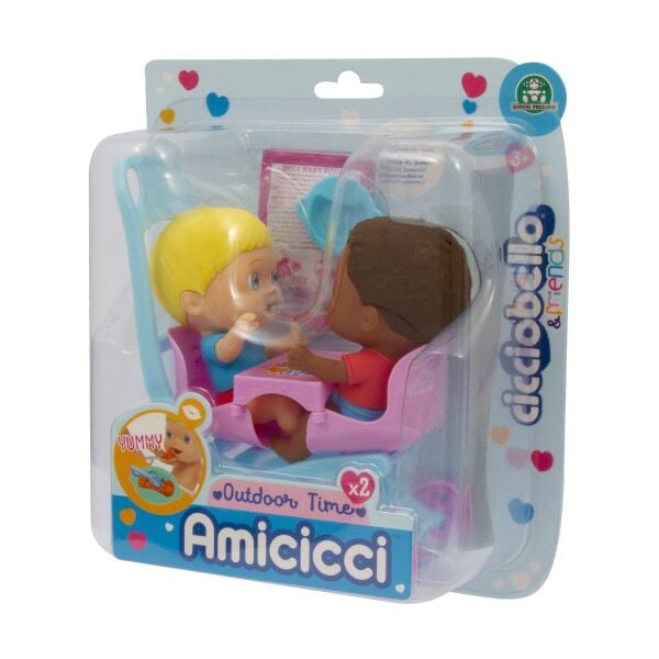 Giochi Preziosi Cicciobello İkili Bebek Arabası CC019000