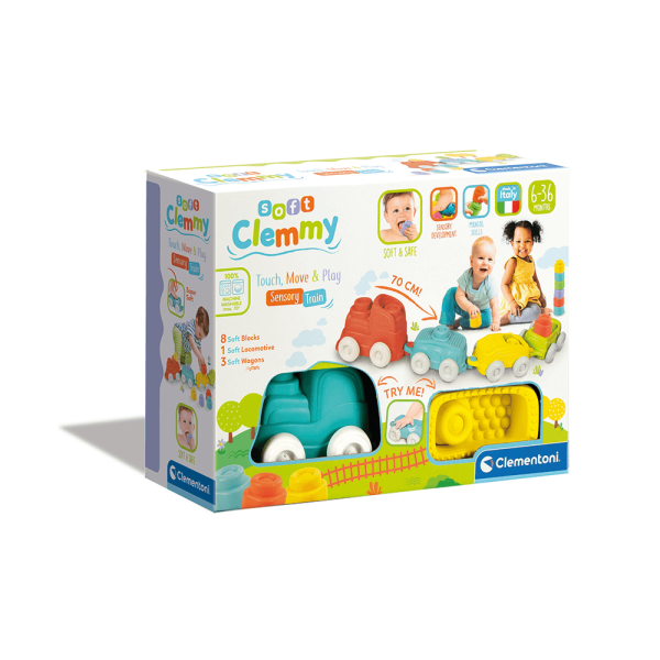 Clementoni Clemmy Yumuşak Blok Duyusal Tren 17424
