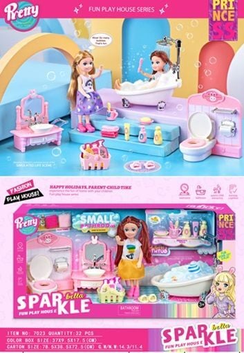 Seher Bella Sparkle Banyo Teması 7023