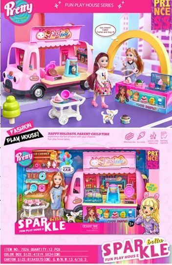 Seher Bella Sparkle Yemek Kamyonu 7026