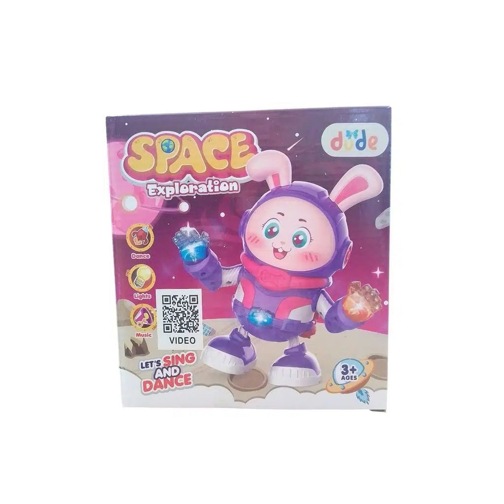 Seher Çok Yönlü Dans Eden Astronot Tavşan RS-9047C